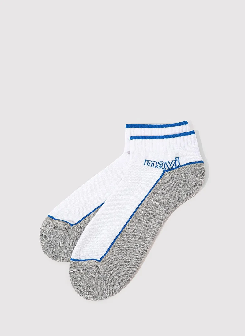 MAVI Grey Ankle Socks